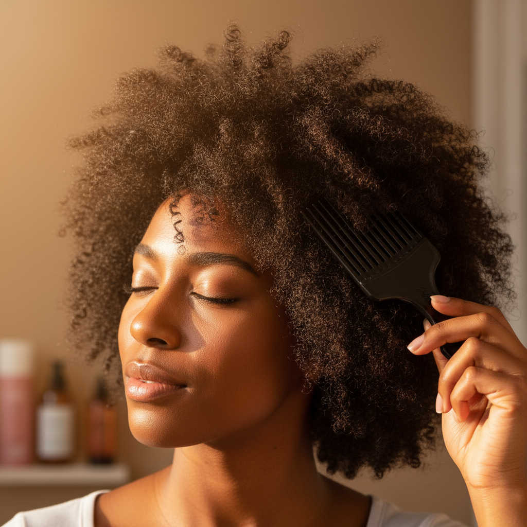 très belle photo mais avec ce peigne stp : https://jolis-tifs.com/products/peigne-afro-demelage-et-volume