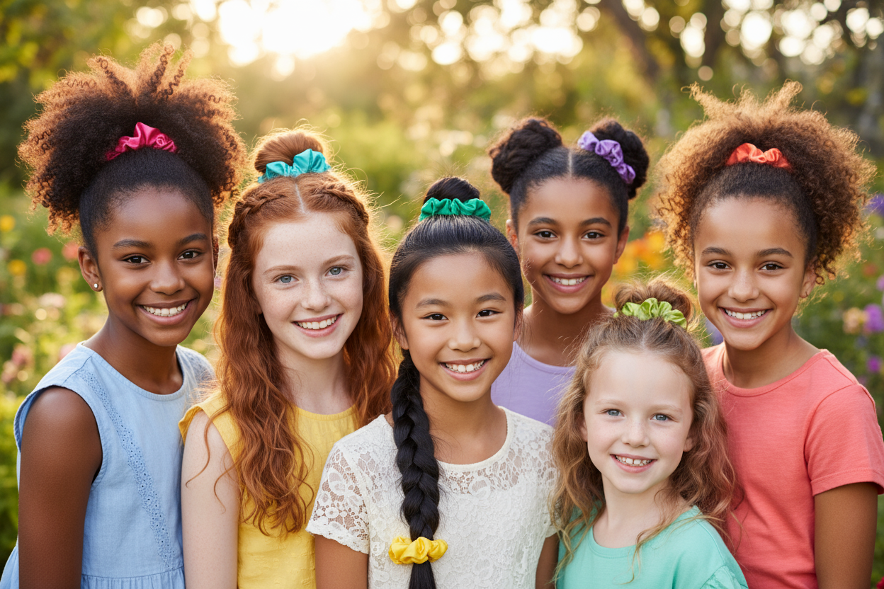 garde cette photo mais enleve le chouchou sur le bras stp